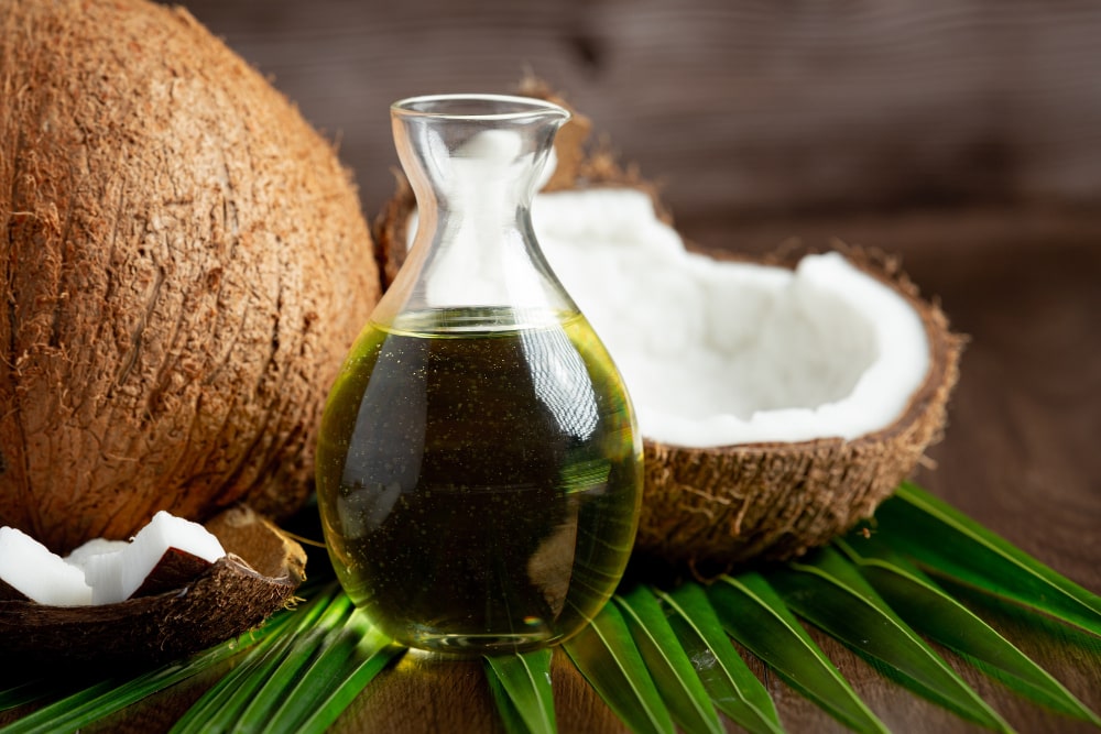 Coconut Oil Massage