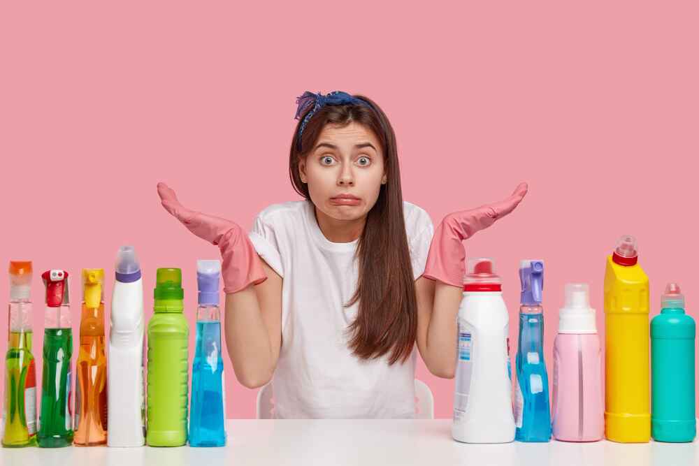 Using Harsh Products